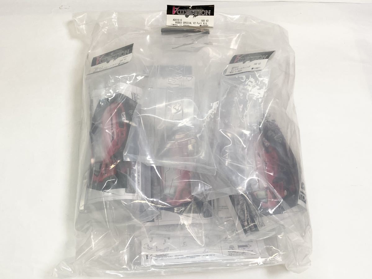 未使用品 1/10RCドリフトボディ用 エアロパーツ アディクション 180 V2 RODEO SPECIAL V2 FULL KIT