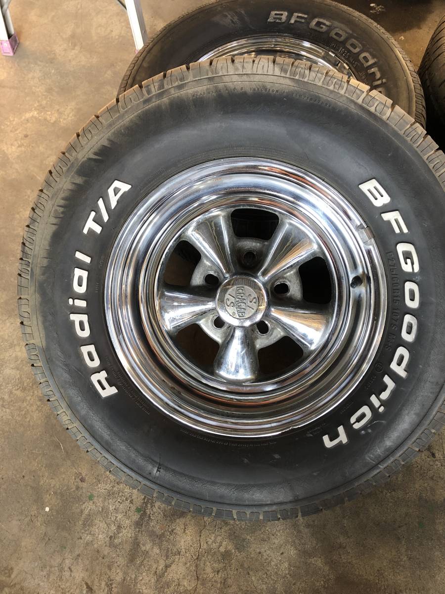 タイヤ/ホイールセット pcd 127 5h アメ車 アストロ サバーバン シボレー