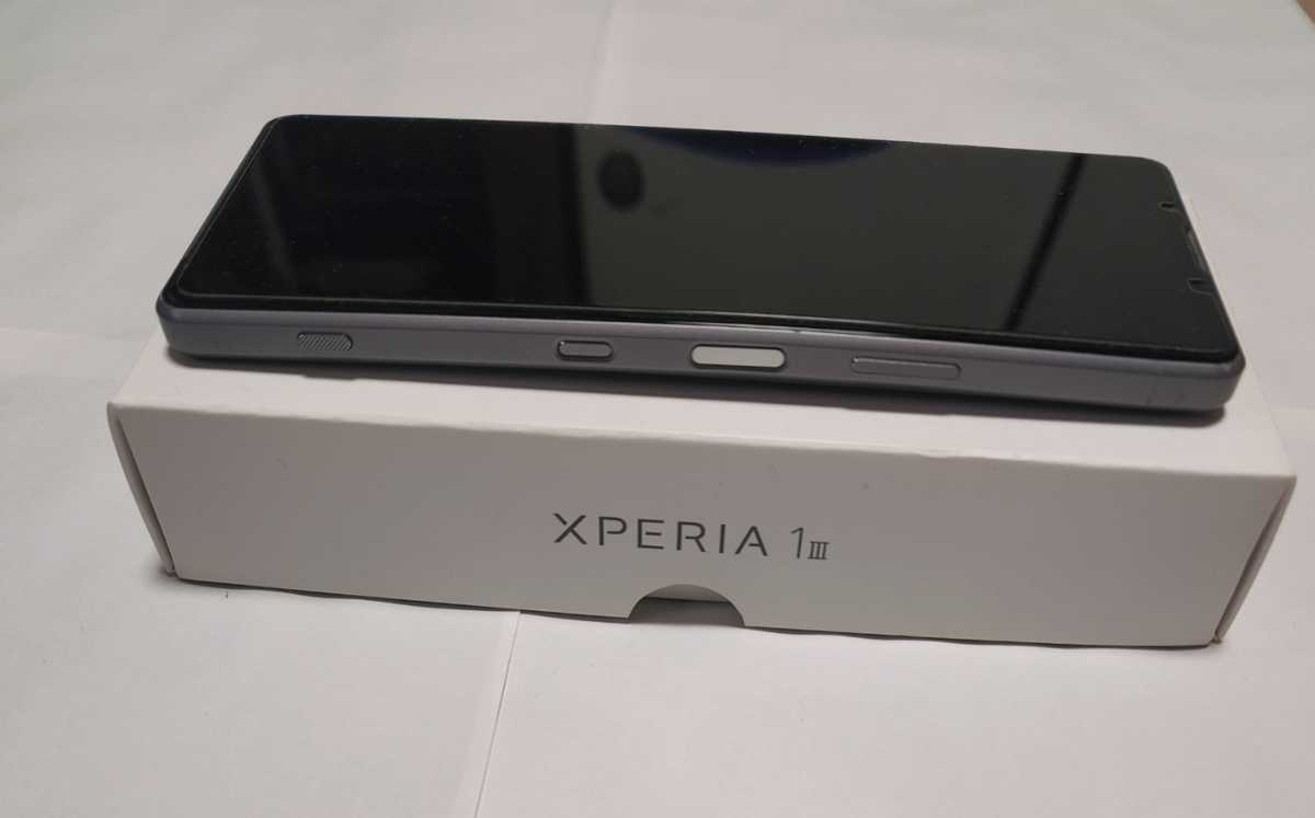 Xperia 1 III SO-51B SIMフリー 訳有り 0 SIMフリー Xperia ブラック