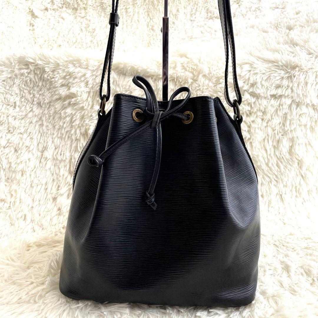 1円～【美品】LOUISVUITTON プチノエ エピ ショルダーバッグ 巾着型