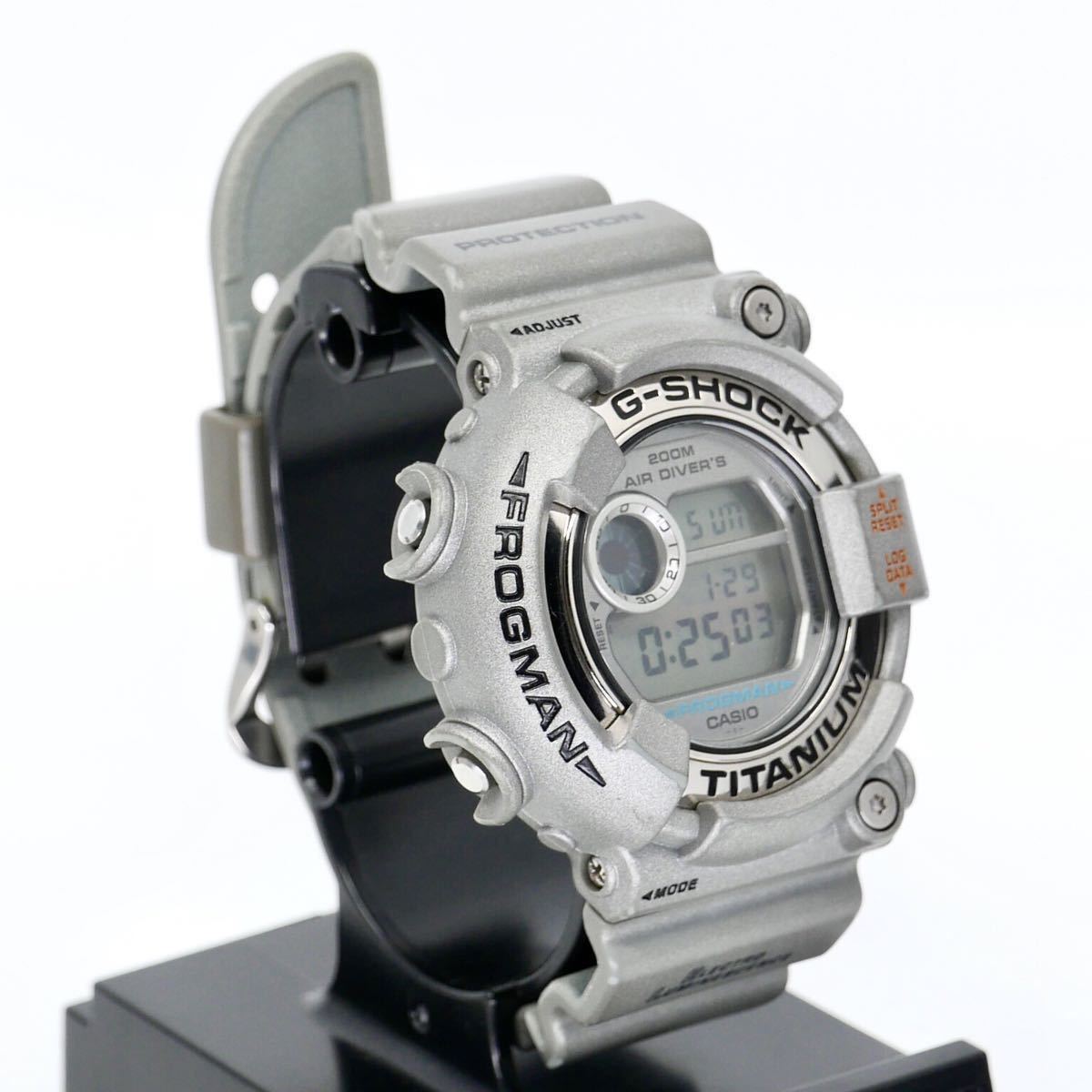 希少】DW-8201GF-8JF銀蛙フロッグマンオリジナルFROGMAN DW-8200 8250 
