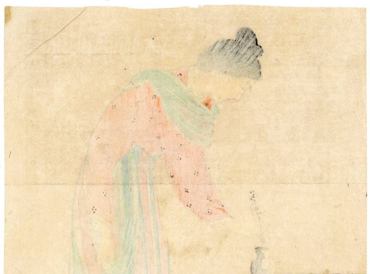 梶田半古 口絵 木版画 輝方 清方 英朋 美人画 綿絵 絵画 日本画 美術 古書 和本 鏑木清方と鰭崎英朋 近代文学を彩る口絵 ―朝日智雄コレクション