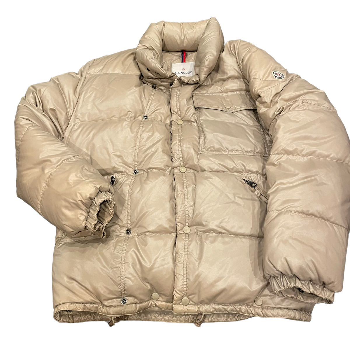 ほぼ未使用 モンクレール MONCLER ダウンジャケット アウター ベージュ 