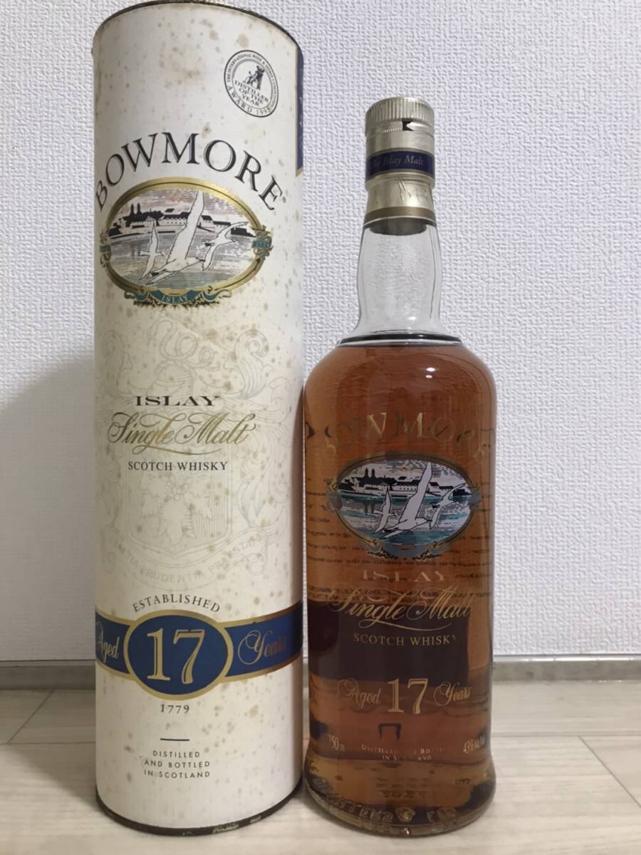 ボウモア17年 オールドボトル 43% 750ml 箱付き 【公式通販】