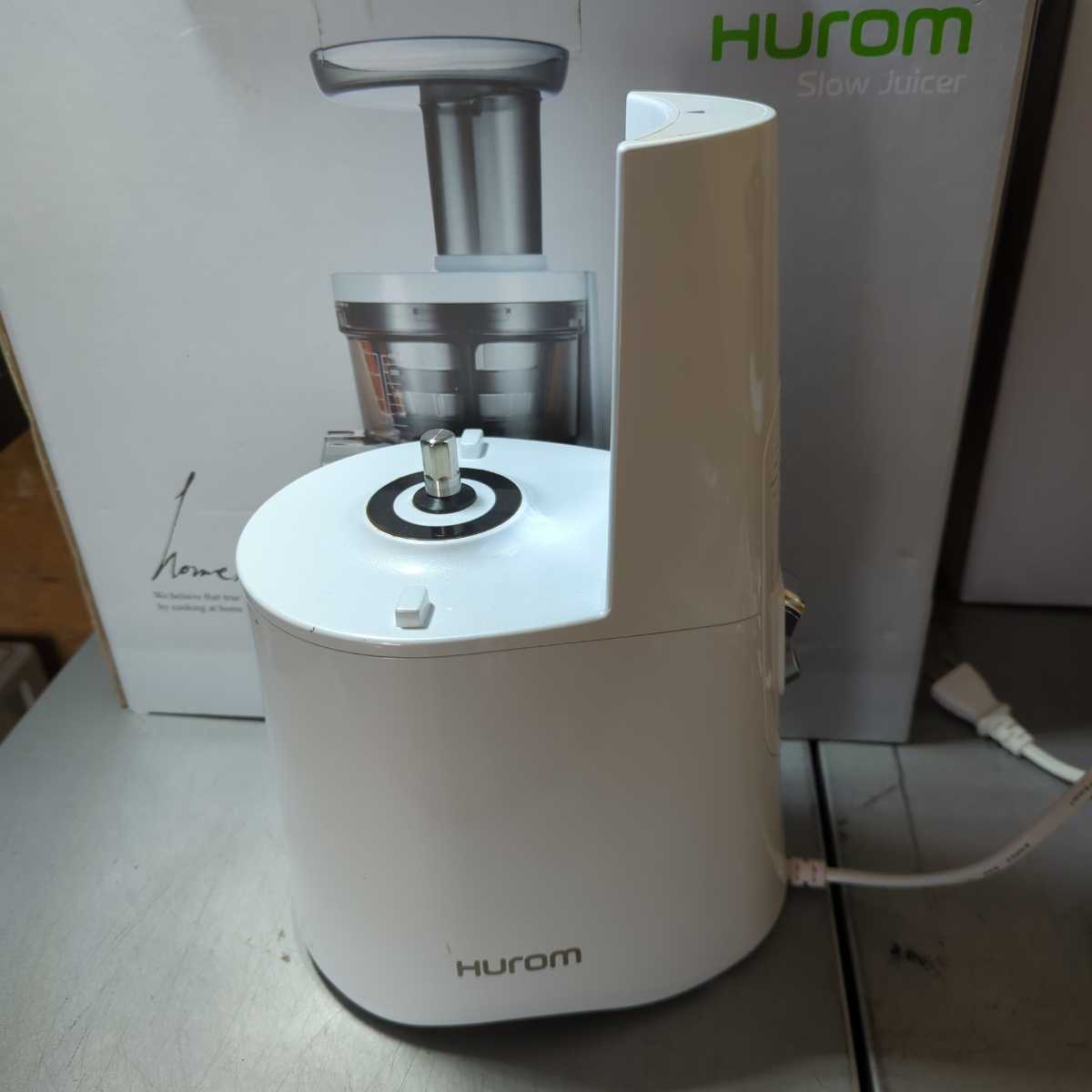 HUROM H-AA-WWA17 スロー ジューサー キッチン 調理 家電 ヒューロム