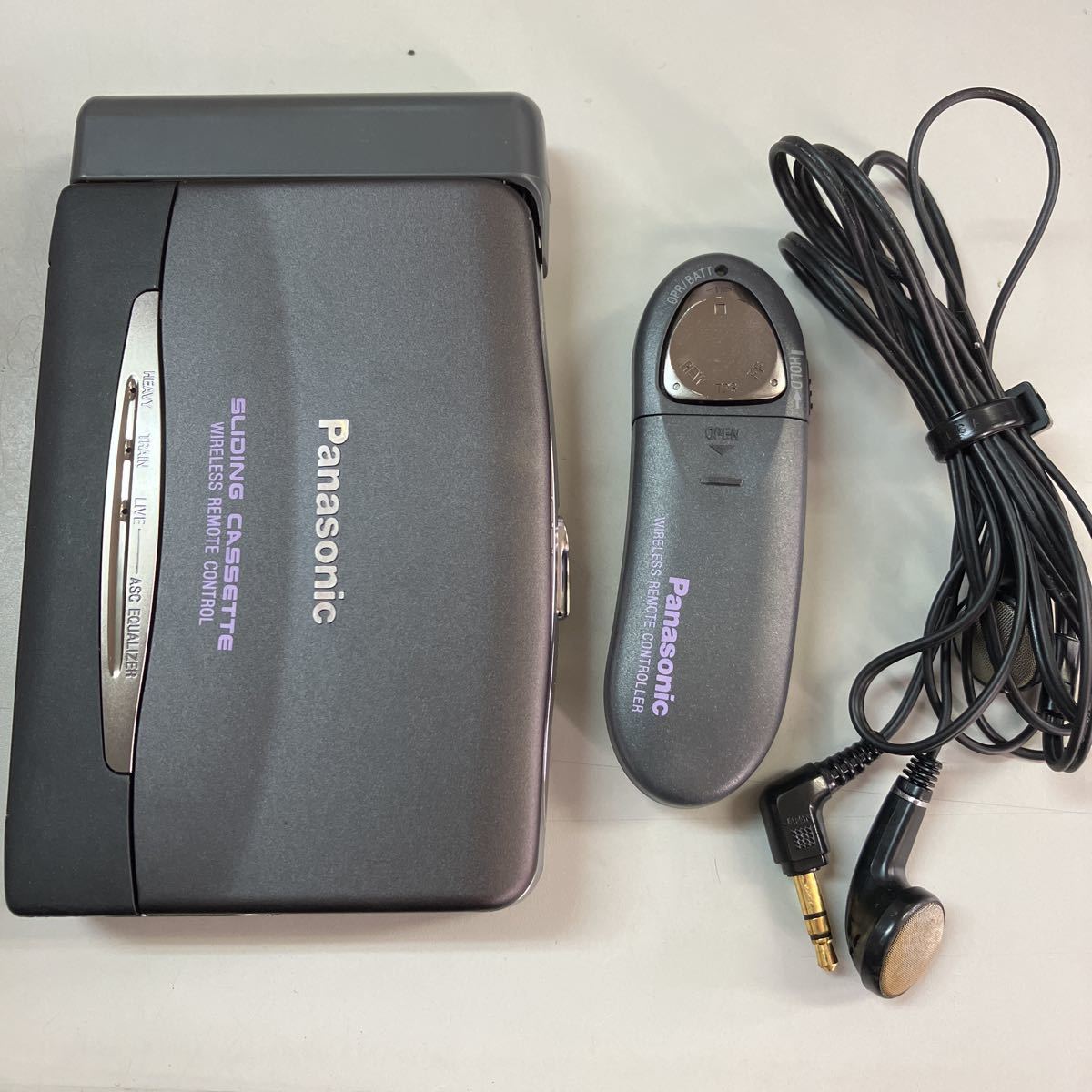中古品】ジャンク品 Panasonic S-XBS カセットプレーヤー RQ-S85(再生