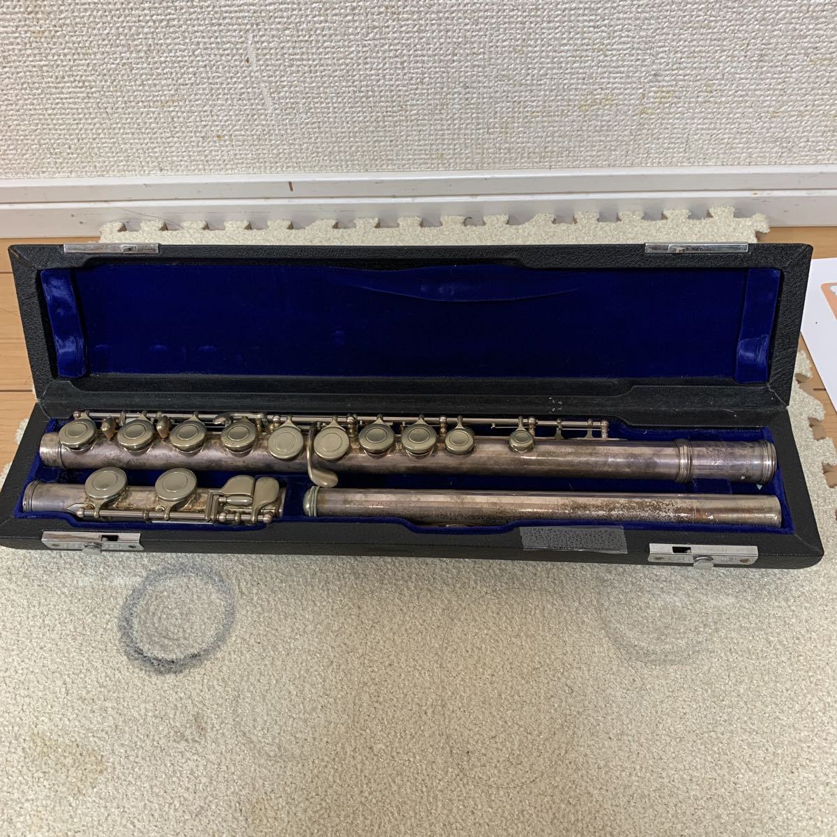 The Muramatsu フルート，tokorozawa japan ， 3374刻印あり。 楽器