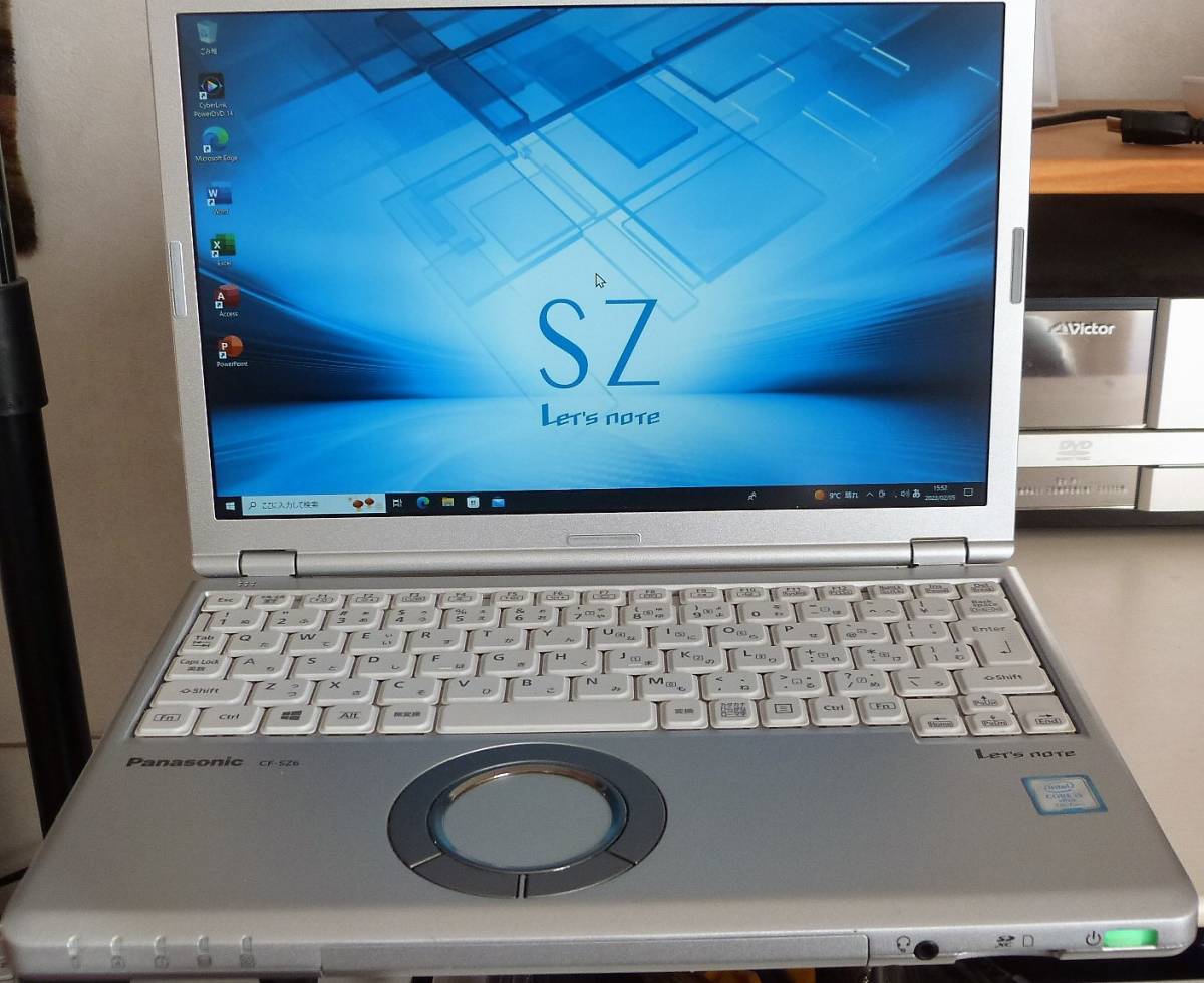 ノートPC Let's note CF-SZ6 i5 SSD128GB Office2021