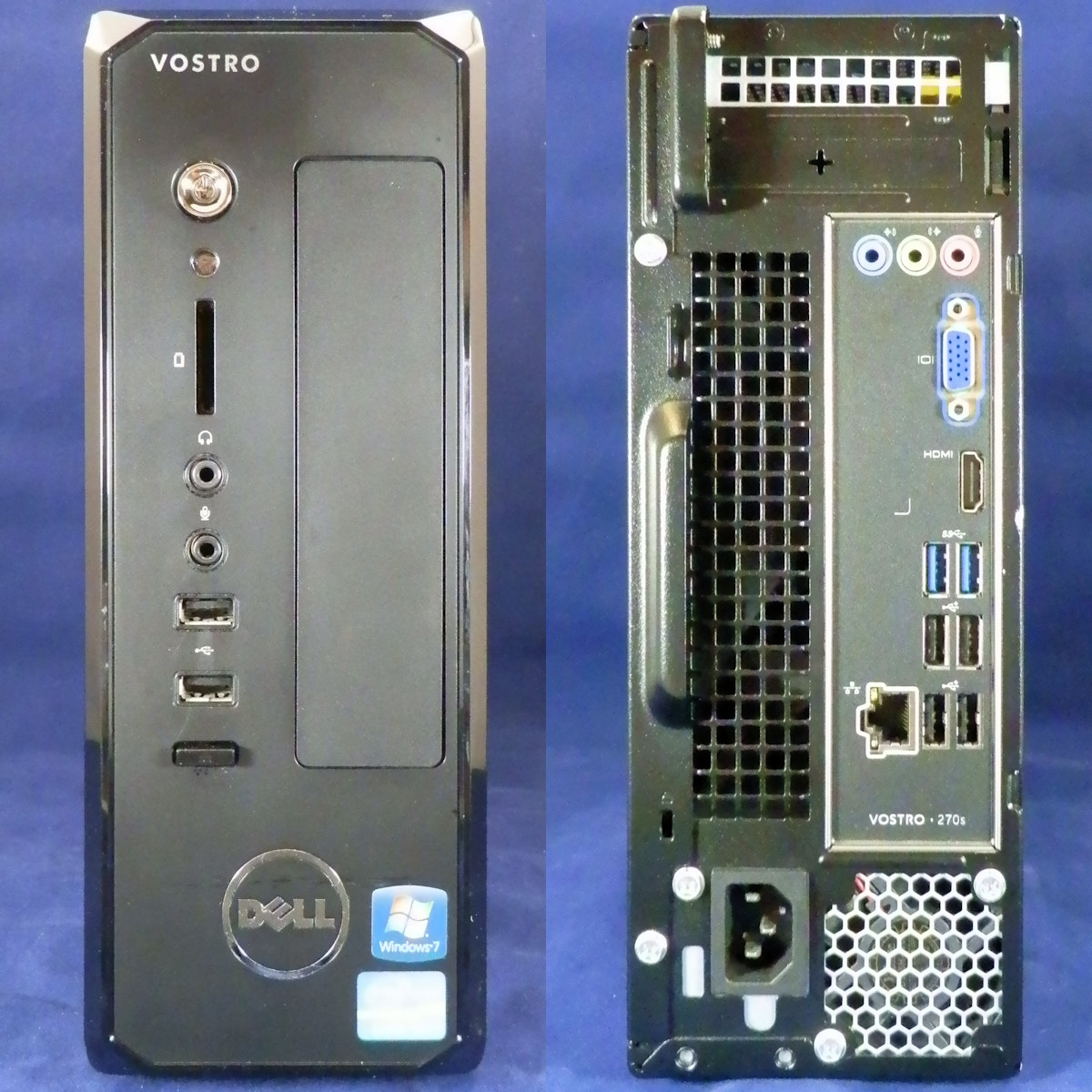 Vostro270s Win10 i5-3550S SSD240GB RAM8GB DVDマルチ Wi-Fi Office2010