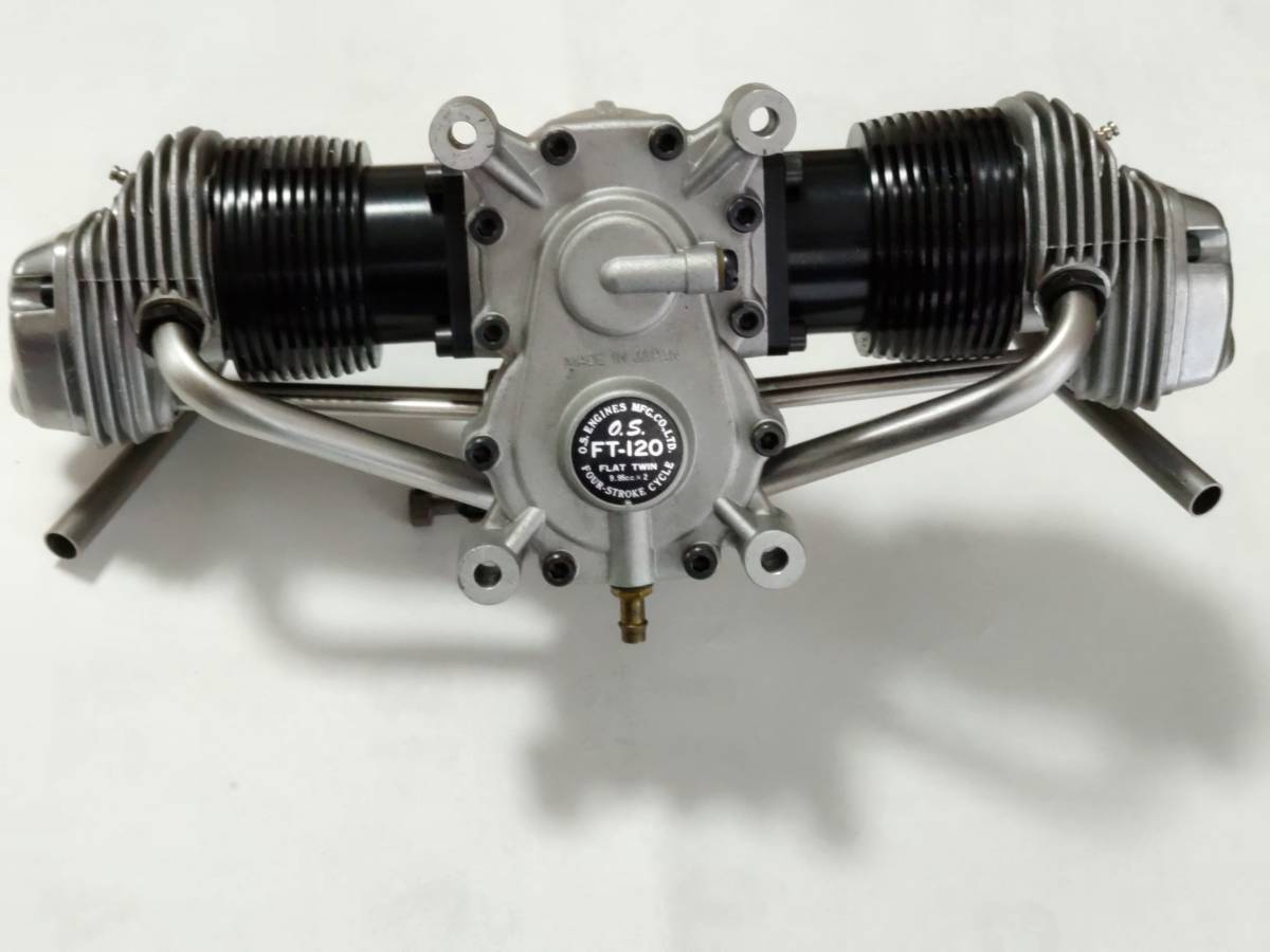 小川精機 FT-120 ENGINE 水平対向4サイクル OS O - Yahoo