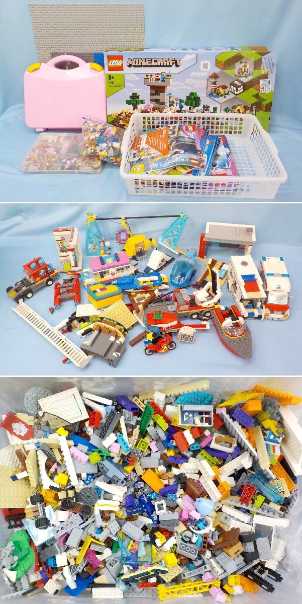 ホビー レゴ LEGO ジャンク まとめてセット 約8kg まとめ買い/大量/パーツ/マイクラ/フレンズ/シティシリーズ/ディズニー