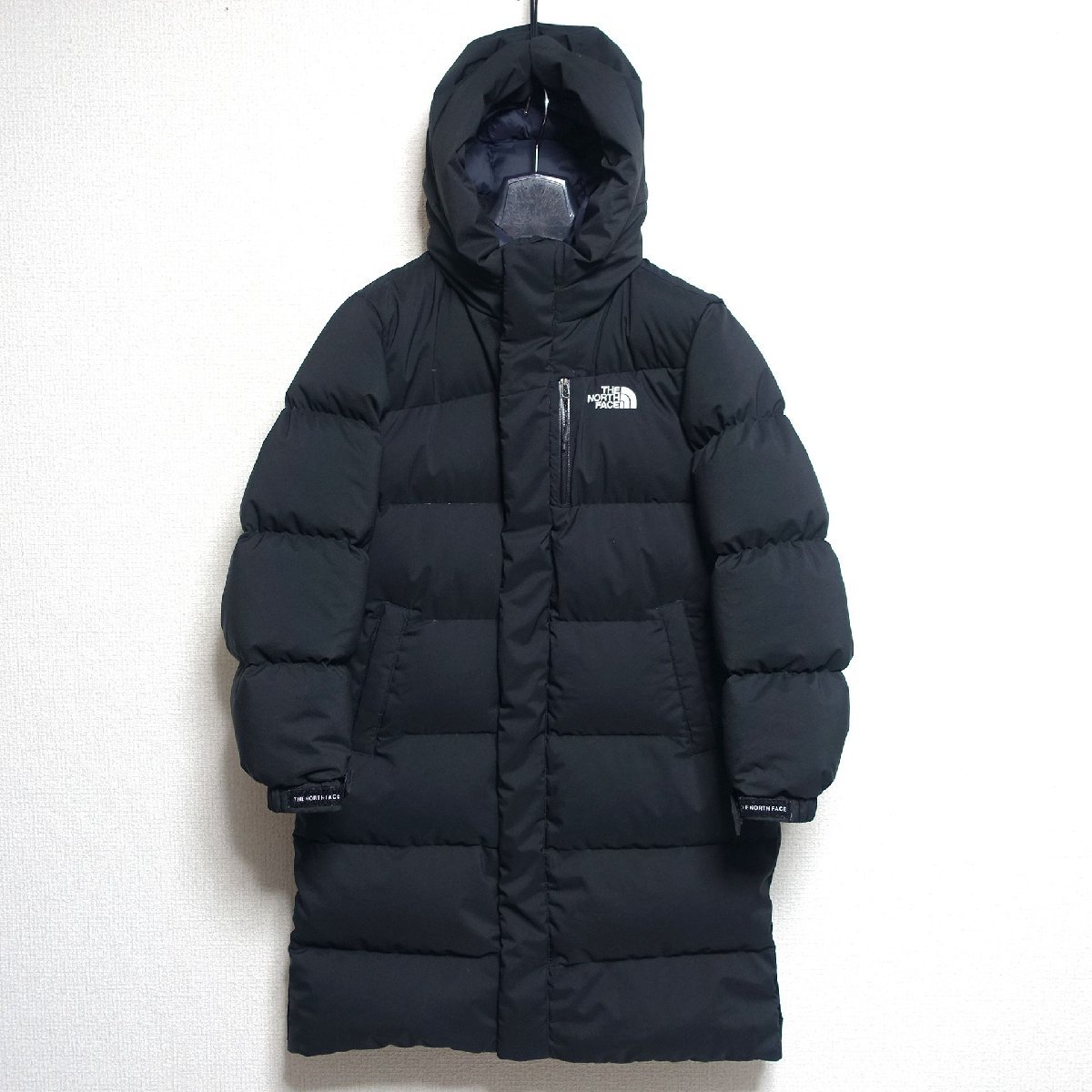 THE NORTH FACE ノースフェイス ダウンジャケット キッズ 140サイズ 正規品 ブラック D4390
