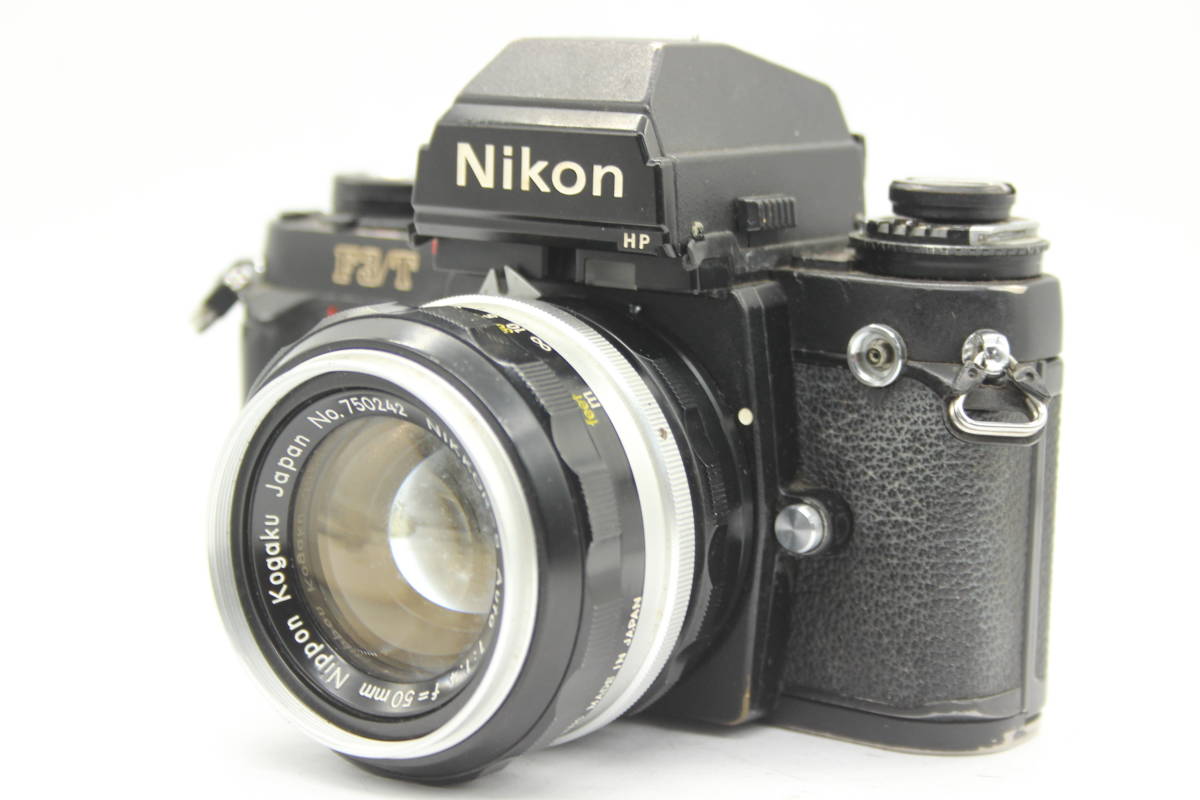 Y2445 ニコン Nikon F3/T ブラックボディ Nikkor-S Auto 50mm F1.4 