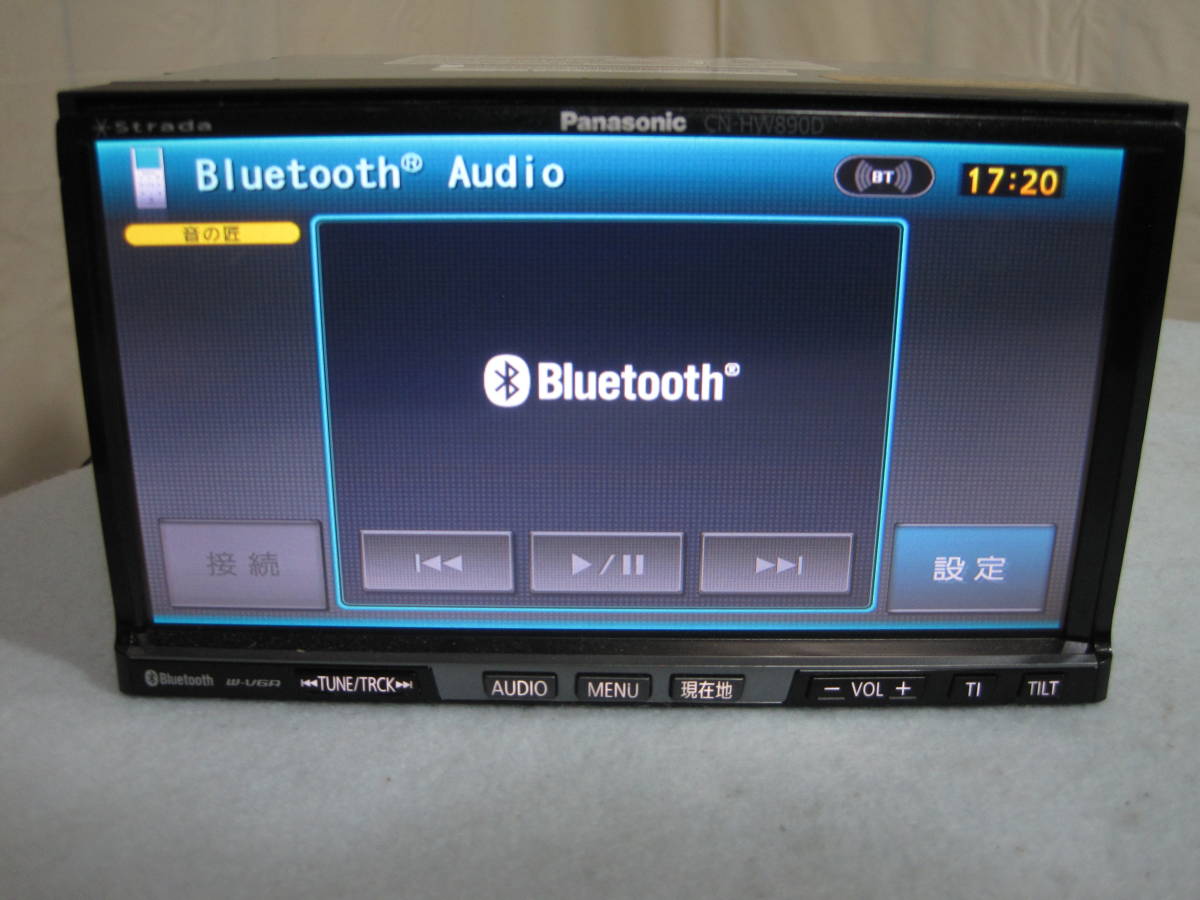 Panasonic CN−HW890D Strada HDDナビ ストラーダ Bluetooth DVD