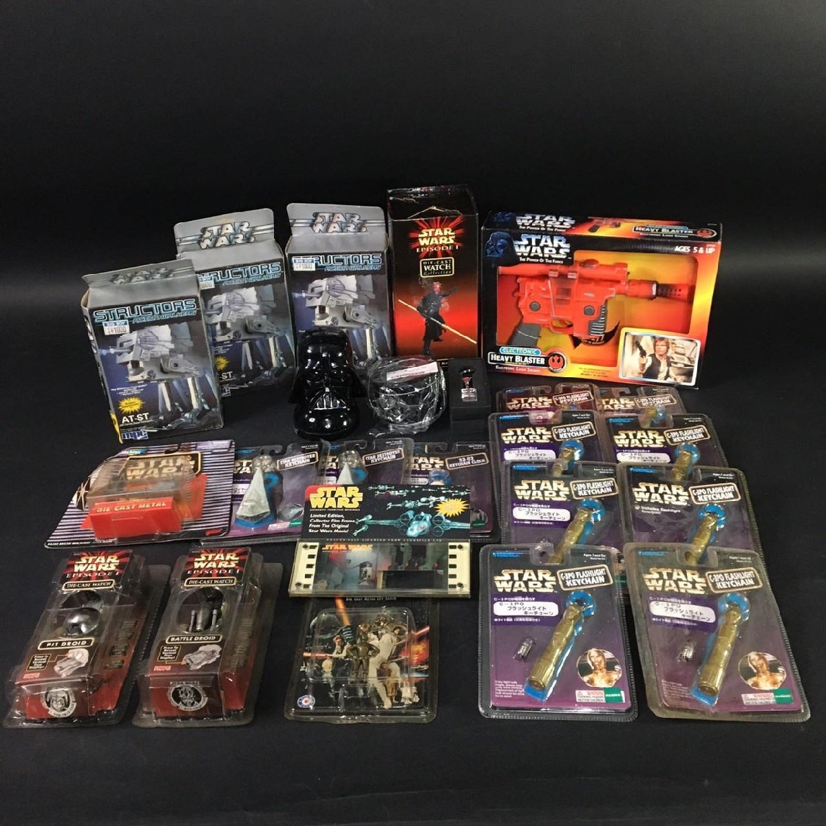 【限定SALE，送料無料】 FG0128-25-3-2 ほぼ スターウォーズ グッズまとめ 時計 ブラスター C3PO フラッシュライト キーチェーン 120サイズ(その他)｜売買されたオークション情報、yahooの商品情報をアーカイブ公開 - オー その他