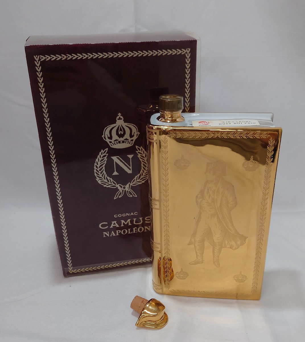 未開栓】カミュ ナポレオン ブック 金 コニャック CAMUS NAPOLEON