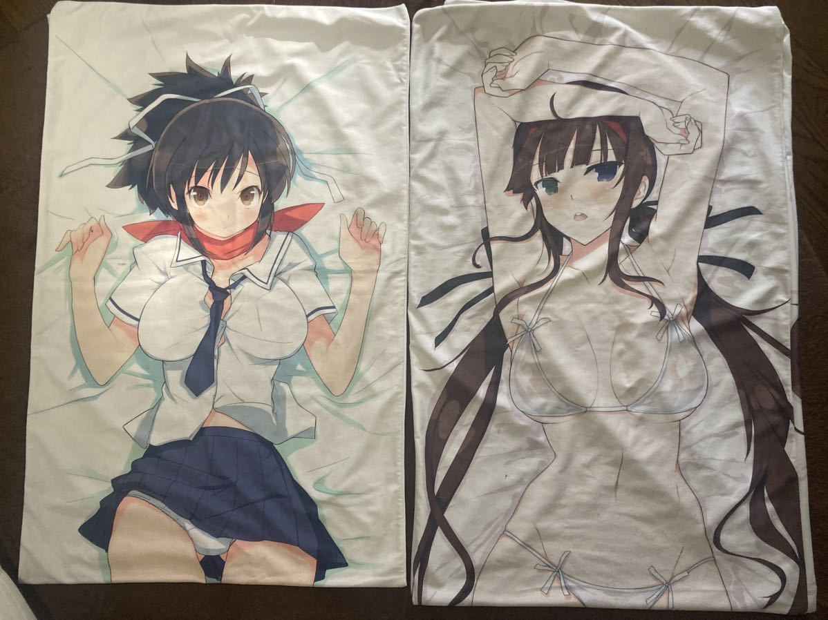 1円スタート】閃乱カグラ 飛鳥 紫 抱き枕カバー(抱き枕)｜売買された  