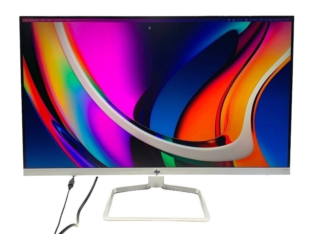 HP 27fw 27インチ ディスプレイ HP 27インチ 27fw with display Audio）