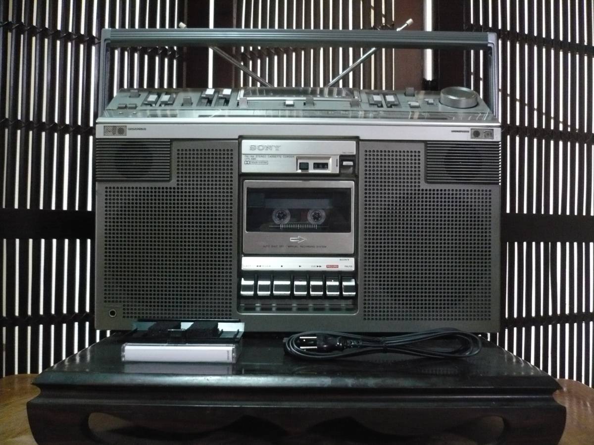 Винтаж SONY CFS-686 古典ラジカセ 整備動作品 Hi-Fi音質 美品