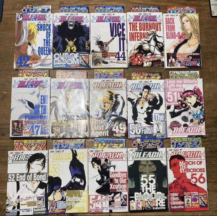 初版 BLEACH 全巻セット 帯付き ジャンパラ コミックスニュース