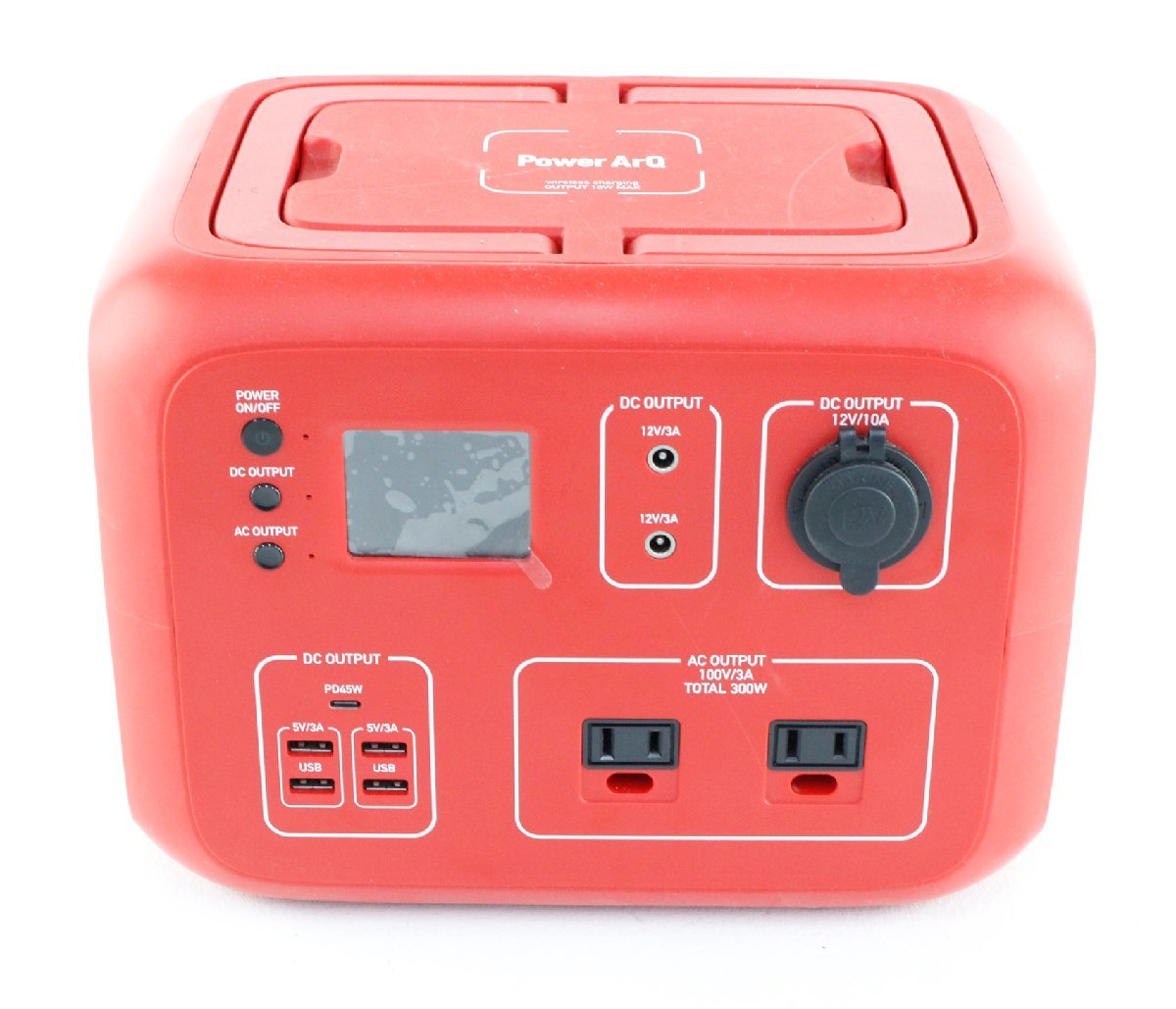 ジャンク品 power ArQ ポータブル電源 通電のみ確認済み ：(キャンプ、アウトドア用品)｜売買され