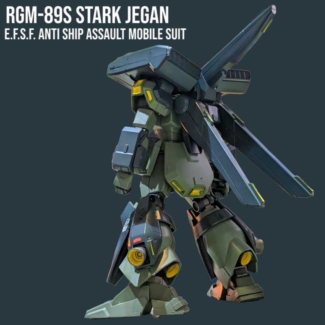 HG スタークジェガン 全塗装完成品 バンダイ ガンプラ ユニコーン