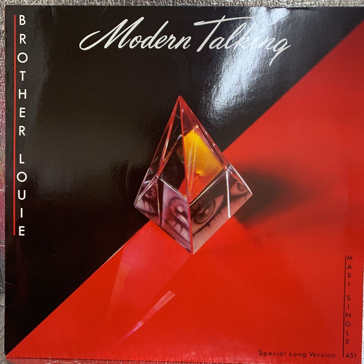 12インチ 極美盤 MODERN TALKING / BROTHER LOUIE /602 157-213 モダン・トーキング