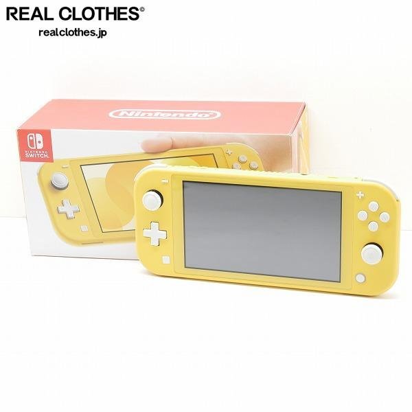 【人気定番，新作登場】 任天堂 Nintendo Switch Lite/ニンテンドー スイッチ ライト 本体 イエロー HDH-S-YAZAA 簡易 /060(ニンテンドースイッチ本体)｜売買されたオークション情報、yahooの商品情報をアーカイブ公開 - オーク ニンテンドースイッチ本体