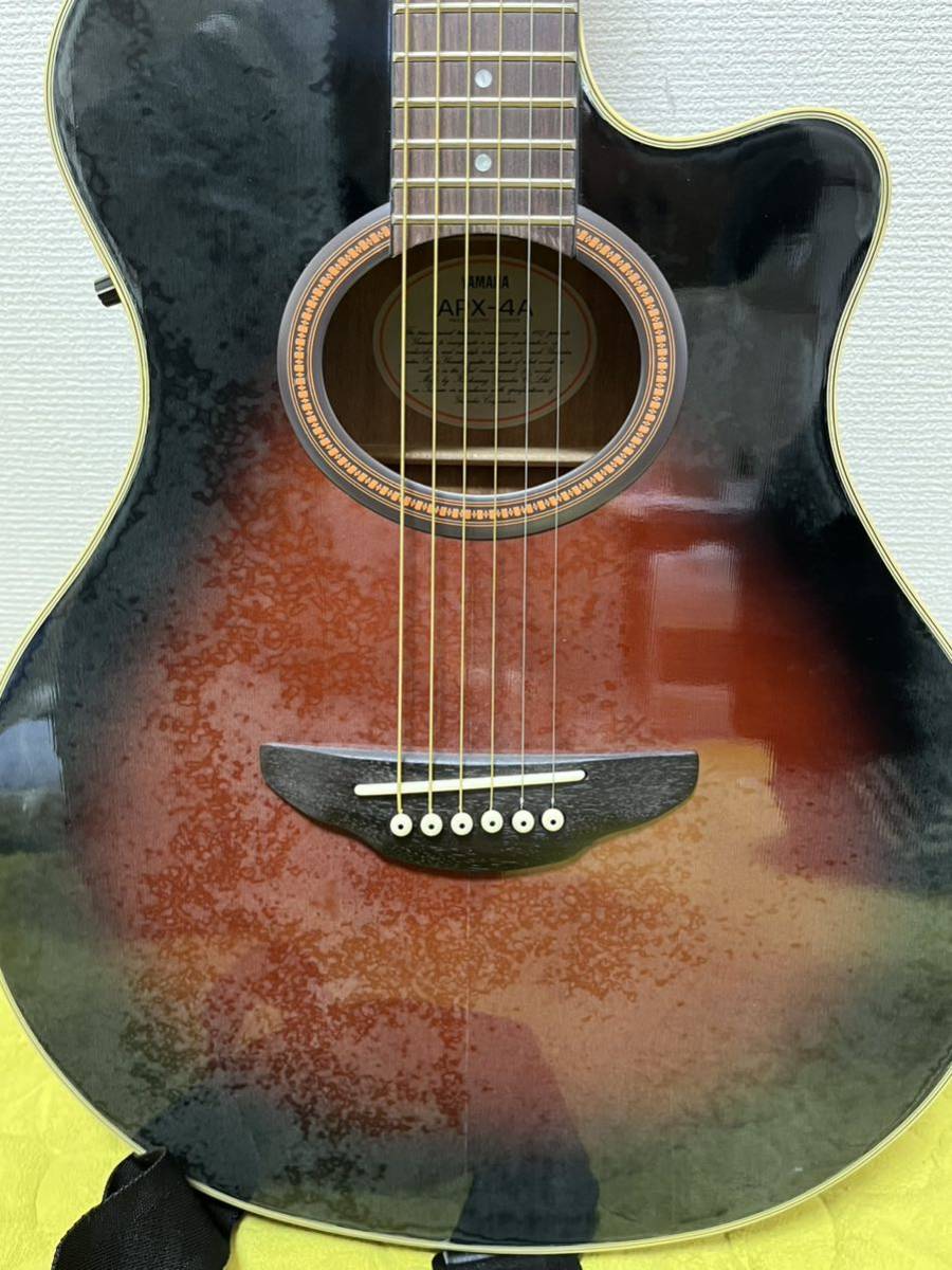 YAMAHA APX-4A ヤマハ エレアコ アコースティックギター ソフトケース