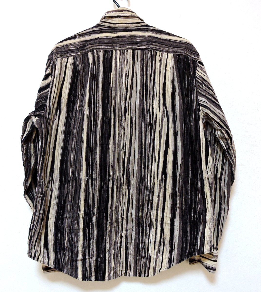 Paul Smith ポールスミス ストライプ柄 長袖 シャツ L