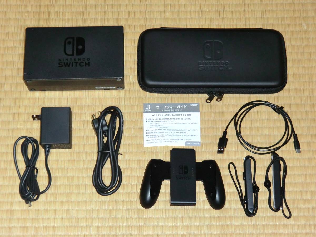 Switch 本体 Joy-Con 純正 ブルー レッド 【動作確認】 おまけ(ハード