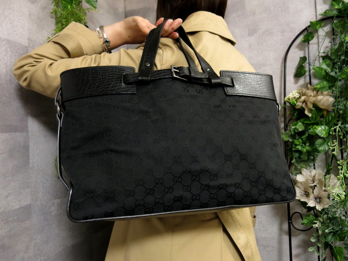 ○超美品○GUCCI グッチ○メンズ○ベルト デザイン○GG キャンバス 