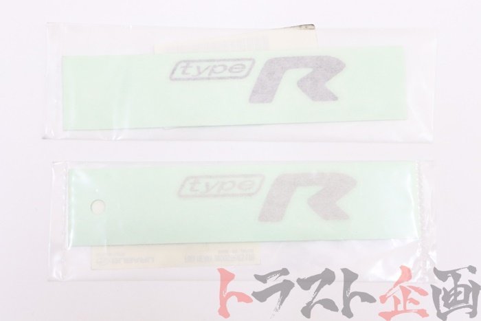 1100866172-3 リア typeR ステッカー 2枚セット 未使用品 インプレッサ D型 WRXクーペ タイプR STi GC8 トラスト企画 送料無料 U