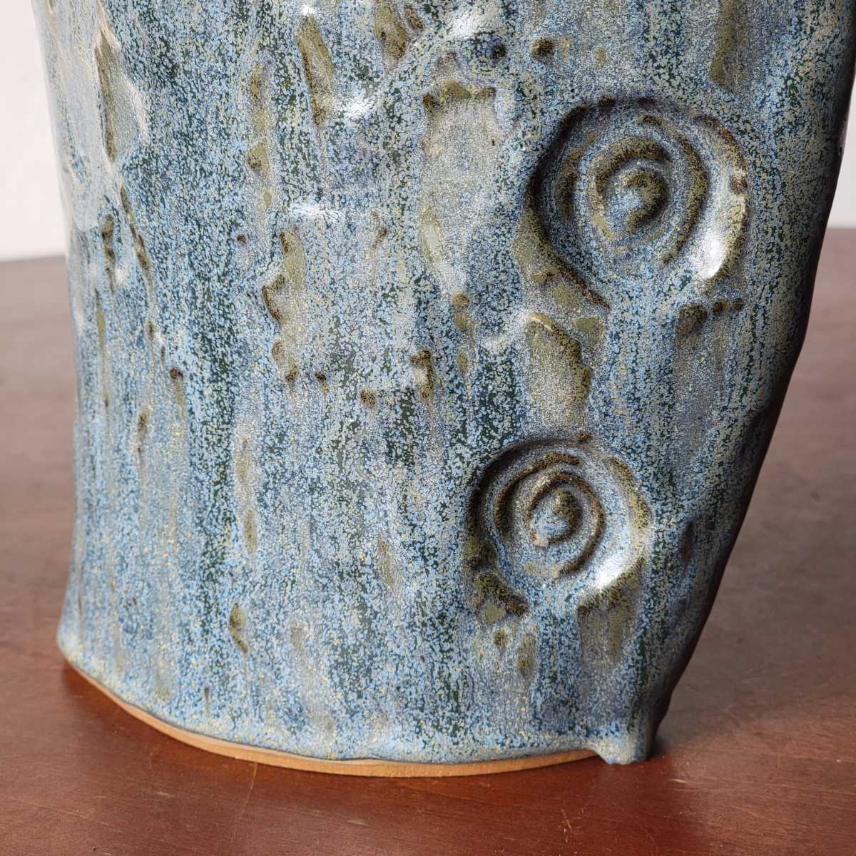 陶器 Japanese Vintage Flower Vase ヴィンテージ 和モダン 北欧 ミッド