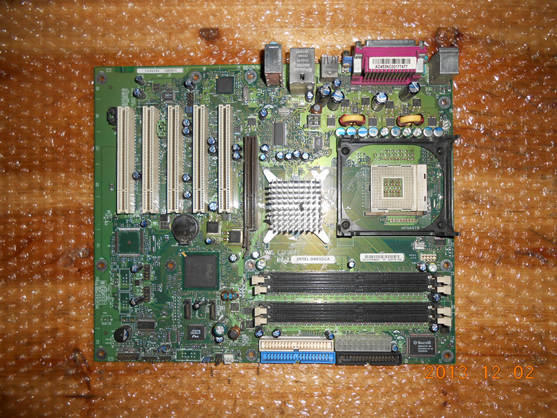 美品 INTEL D865GCA マザーボード Intel 865G LGA 478 Pentium 4/Cyan