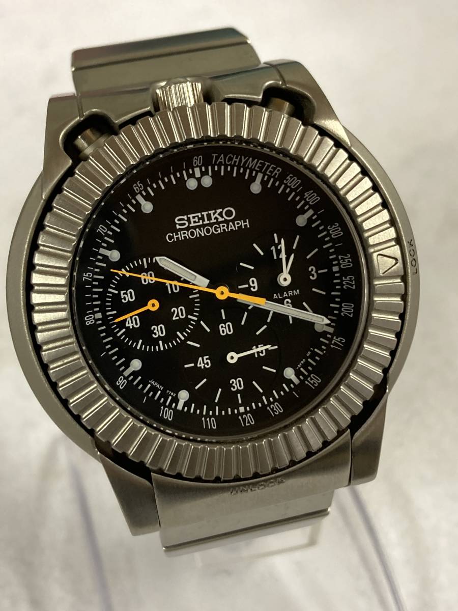1円スタート！【レア】☆SEIKO PROSPEX クロノグラフ由良拓也デザイン
