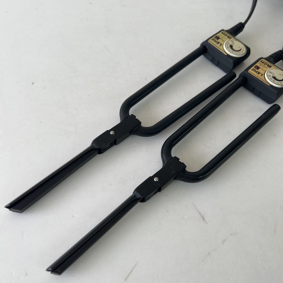 LENZ IRON L-8/L-6/本体 2本セット(6ミリ/8ミリ) 理容☆レンツシステムアイロン☆L-6・L-8☆2本まとめて☆