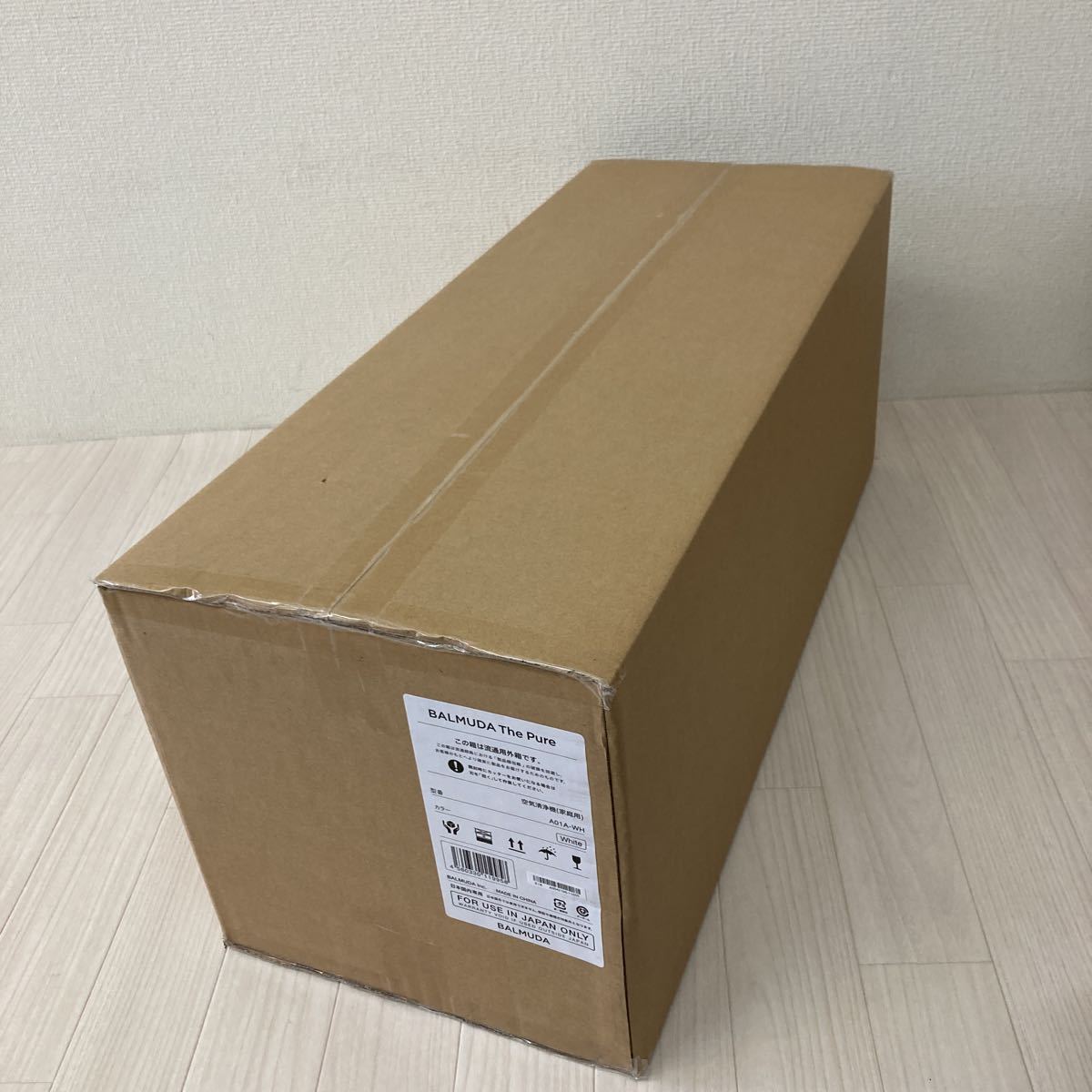 新品未開封 BALMUDA The Pure バルミューダ 空気清浄機 A01A-WH ホワイト