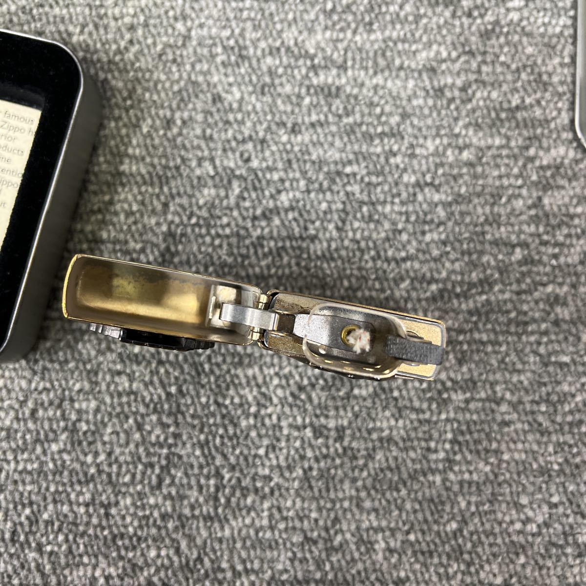 ZIPPO ジッポー 未使用　CARPE DIEM ピラミッド　フリーメイソン　元箱 DIEM ZIPPO フリーメイソン