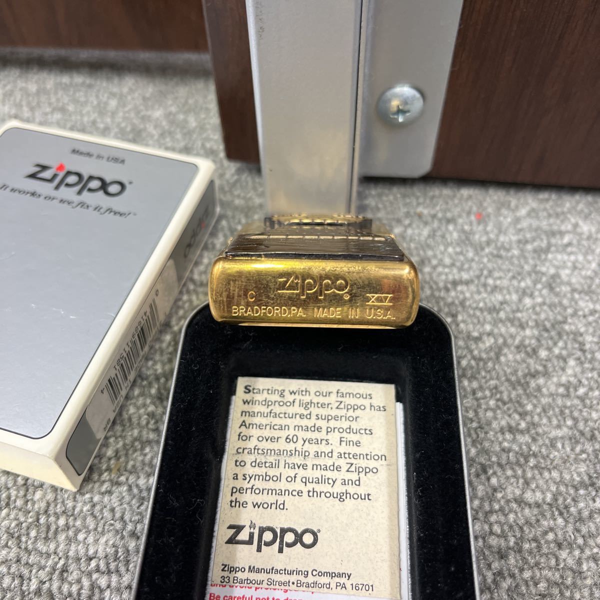 ZIPPO ジッポー 未使用　CARPE DIEM ピラミッド　フリーメイソン　元箱 DIEM ZIPPO フリーメイソン