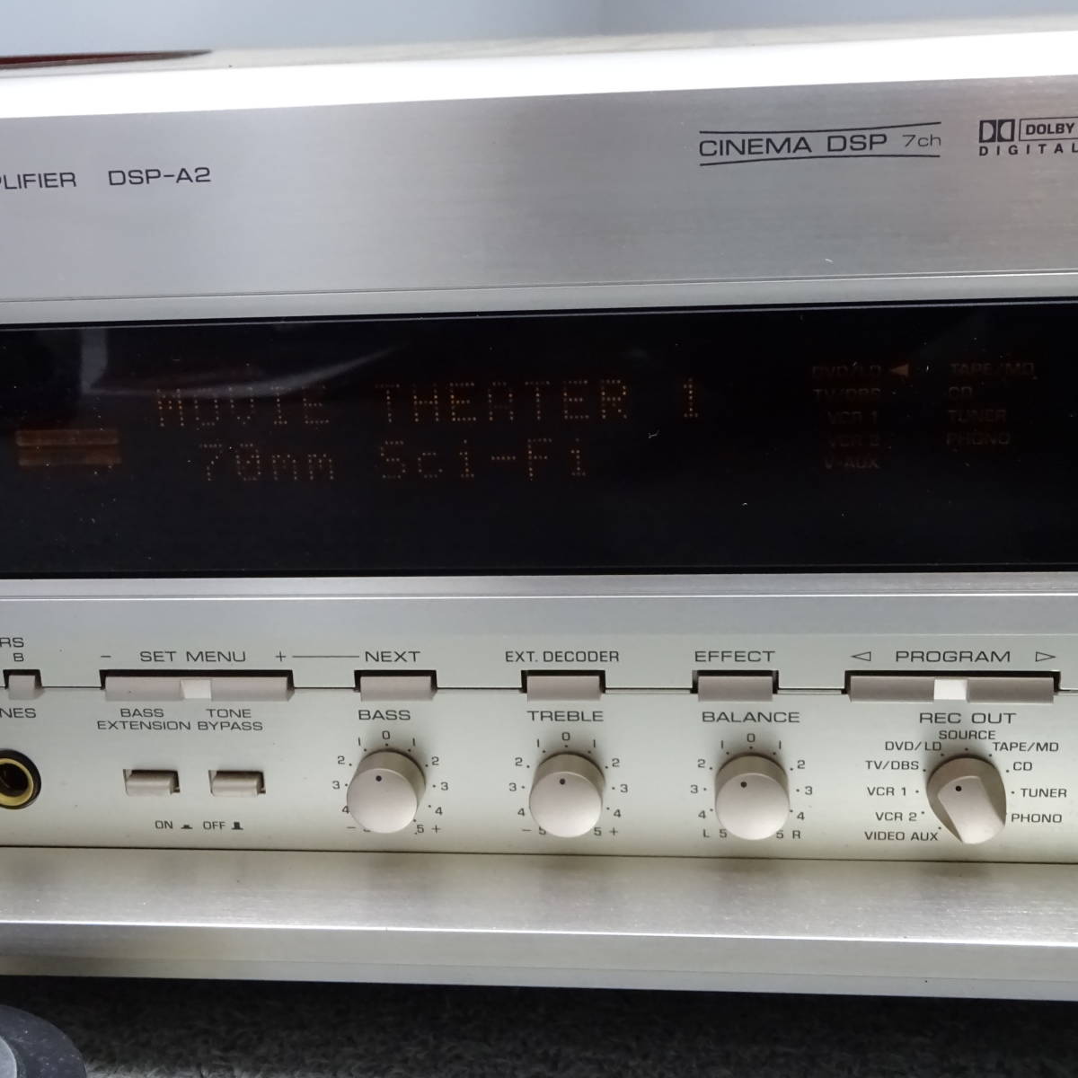 ヤマハ YAMAHA DSP-A2 7ch DSP AVサラウンドアンプ(中古品) ヤマハ DSP