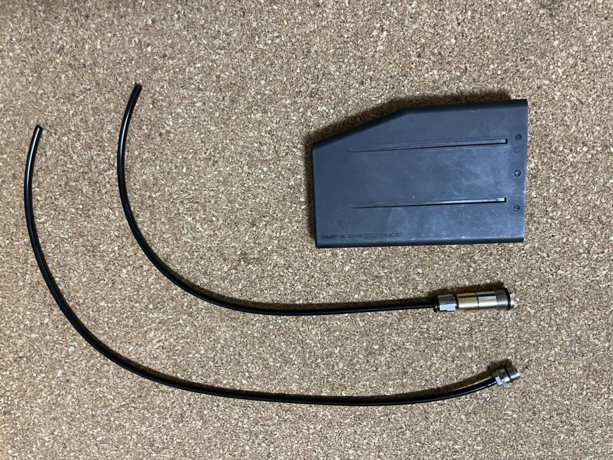 マルイM870外部ソースガスタンク　お得　ガスタンクレス化オマケパーツ付き　ブリーチャー　KSG お手軽簡バルブ　4mmホース