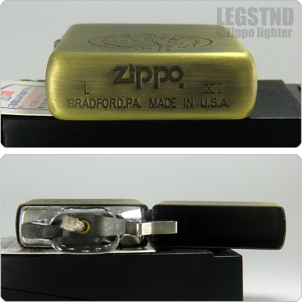 真鍮 1995 Windy Girl 90s Design Zippo(Antique Brass) 90年代 
