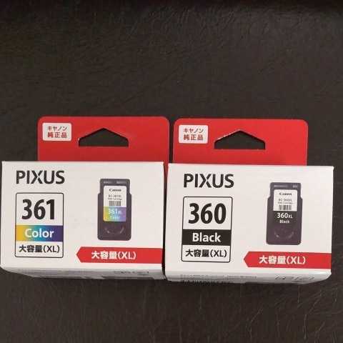 Canon 361XL 360XL大容量 BC-360XL BC-361XL Canon (CL⁄3色 BC BC-