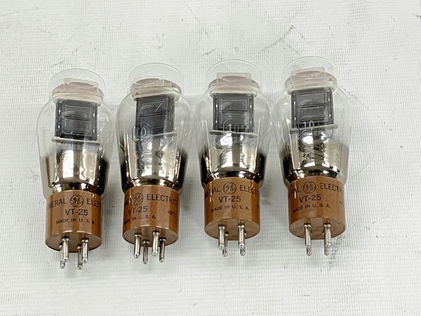 GE VT-25 49E2 真空管 4本セット 音響 機器 オーディオ アンプ