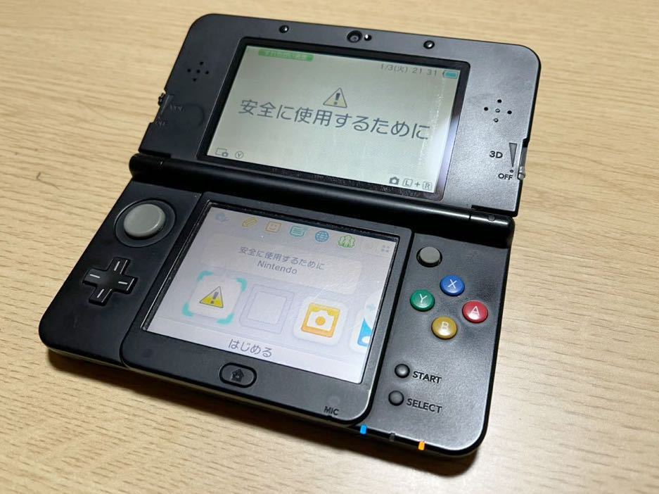 任天堂 Newニンテンドー3DS ブラック Nintendo New3DS ゲーム おもちゃ