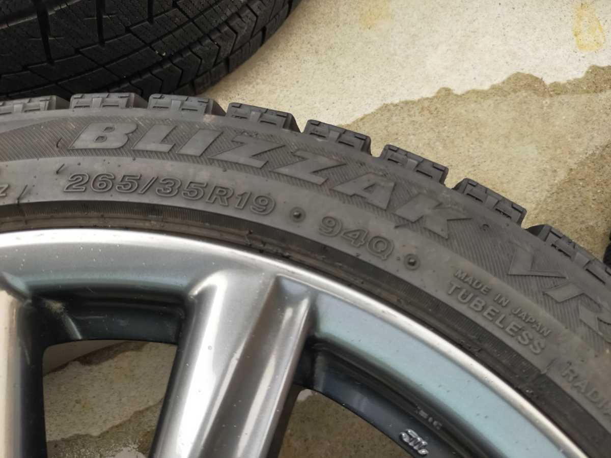 LEXUS レクサス GS Fスポーツ 純正ホイール 19インチ タイヤ付き 