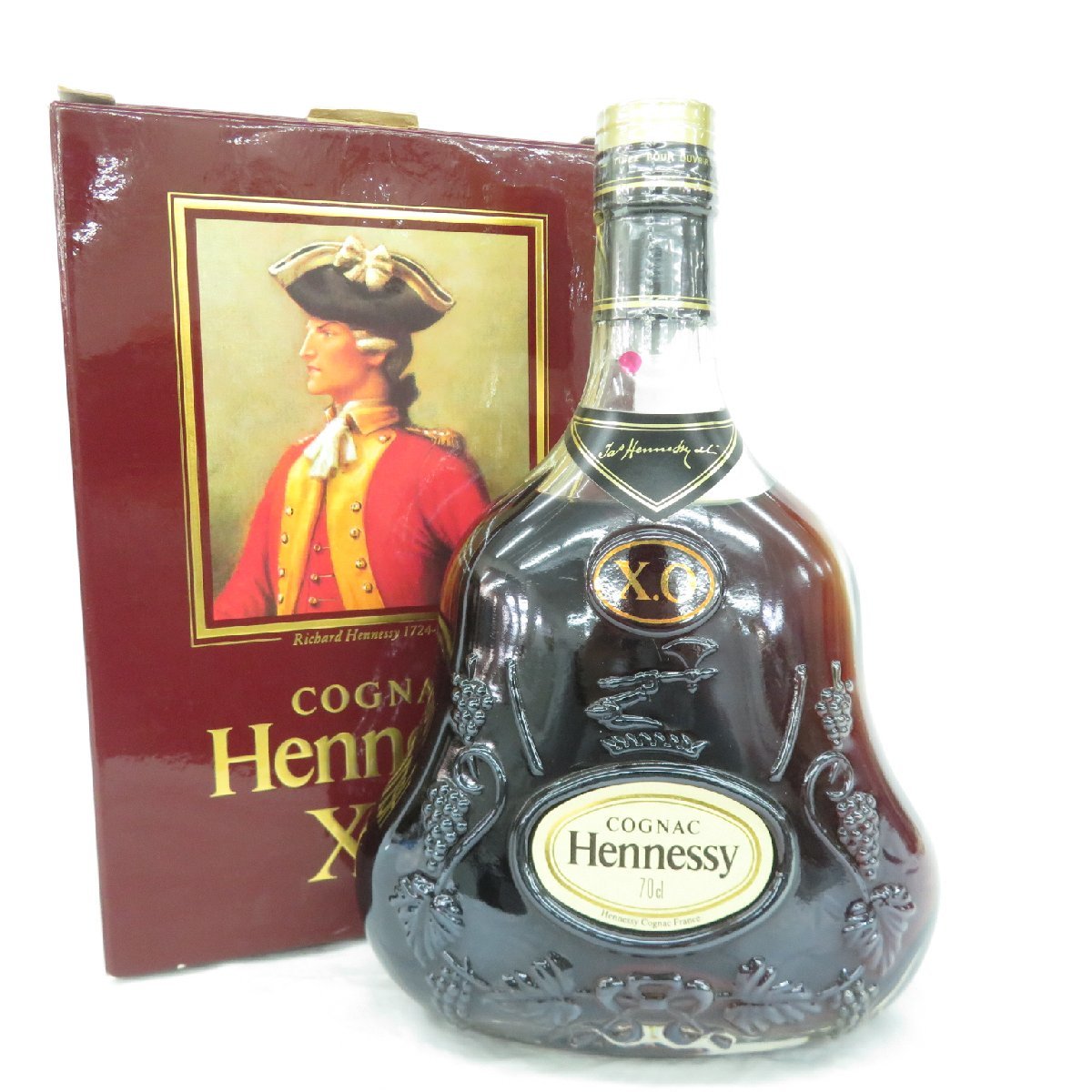 未開栓】 Hennessy/ヘネシー XO 金キャップ クリアボトル 700ml 40% 箱