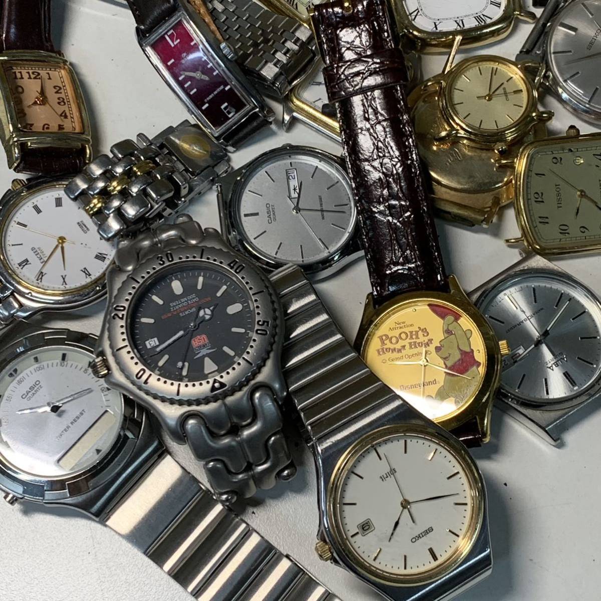 1円~【まとめ】レディース メンズ 腕時計 まとめ売り SEIKO CASIO 
