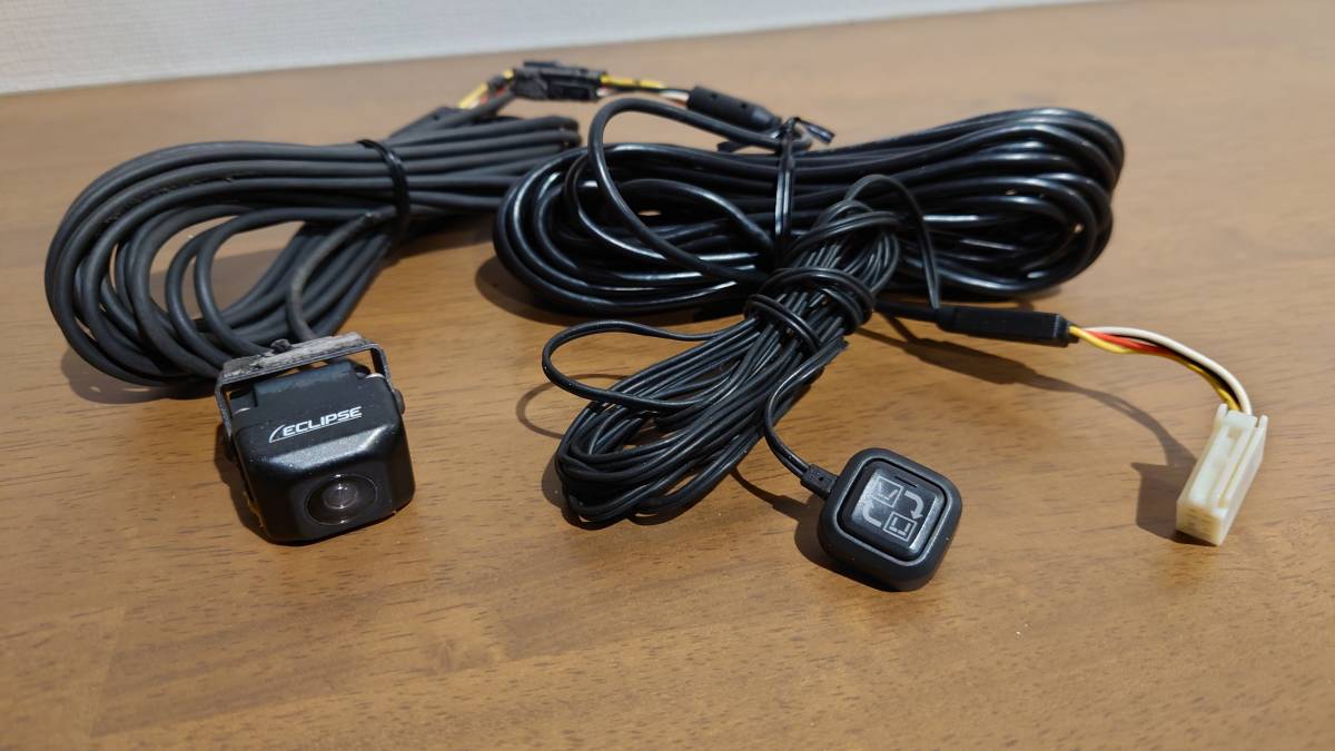 希少！BEC308　俯瞰視点切り替え　☆トヨタ・ダイハツにも バックカメラ リアカメラ 動作OK!!(ECLIPSE/イクリプス　スイッチ反応確認済み